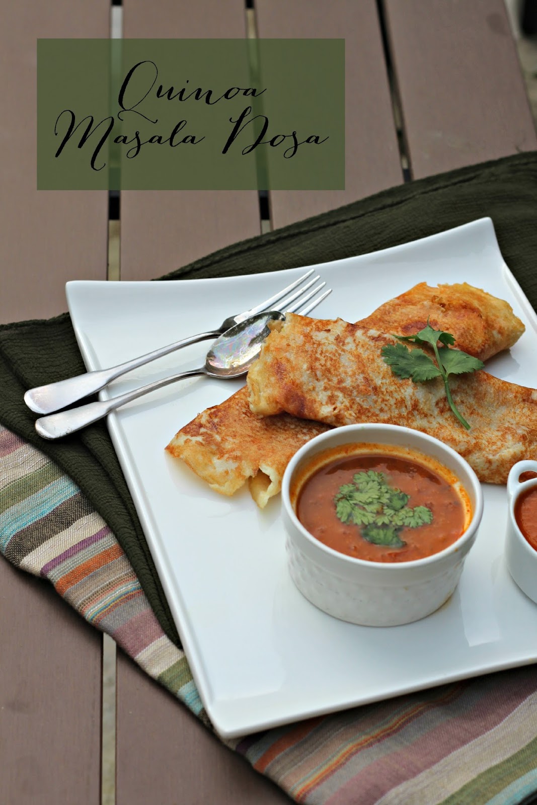 Quinoa Masala Dosa with Potato Curry Best of Wardah
