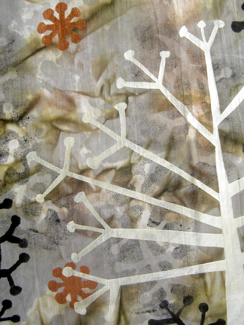 hand painted fabric hand painted fabric
