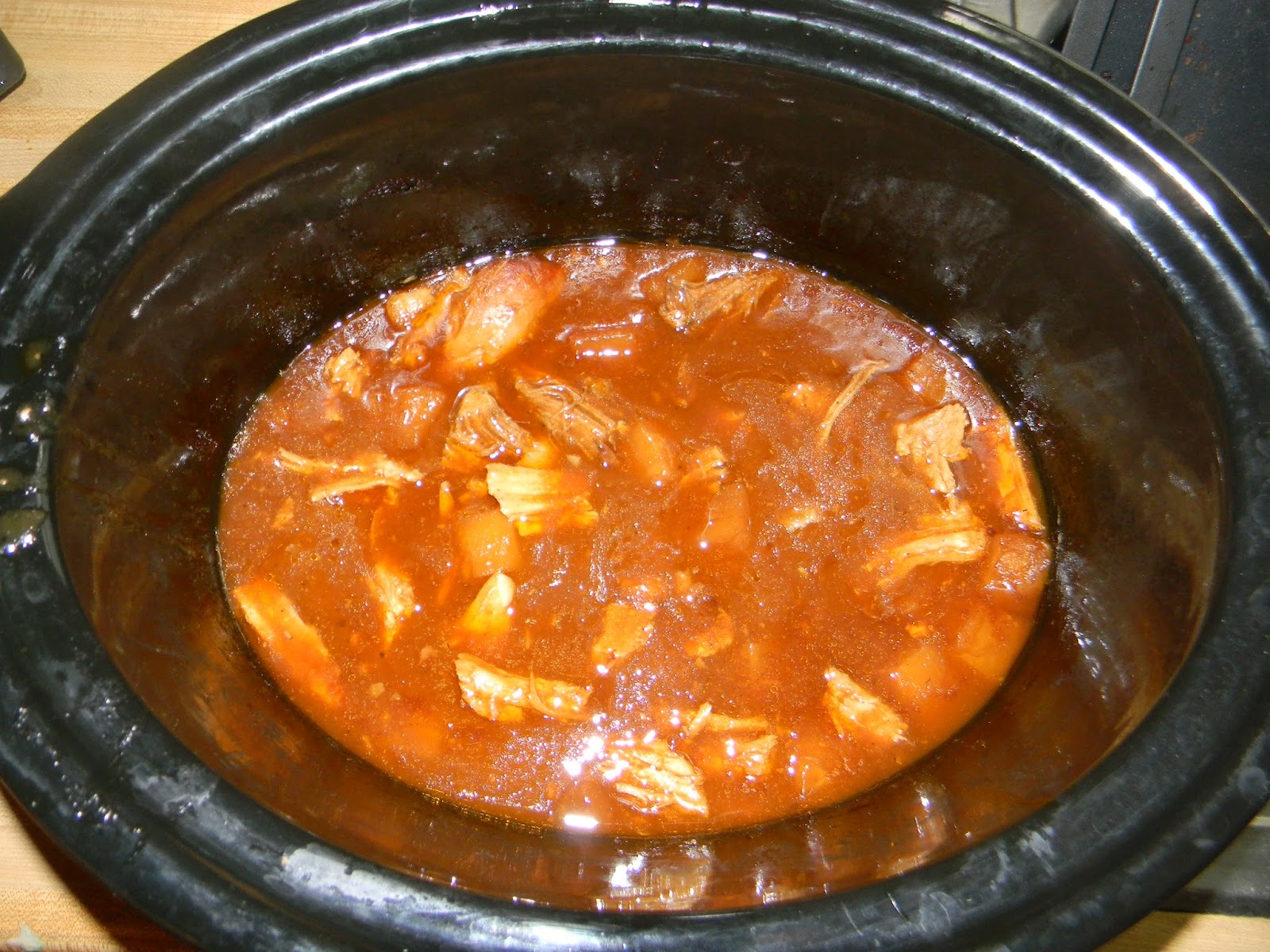 Growing to Four BBQ Pineapple Pulled Pork Crock Pot Freezer Meal