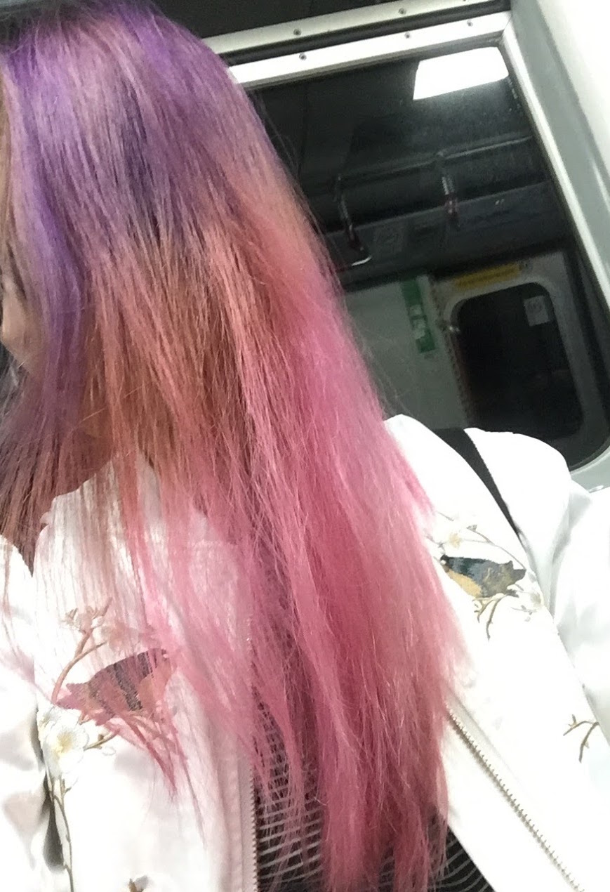 My Pink Hair Audrey Chow