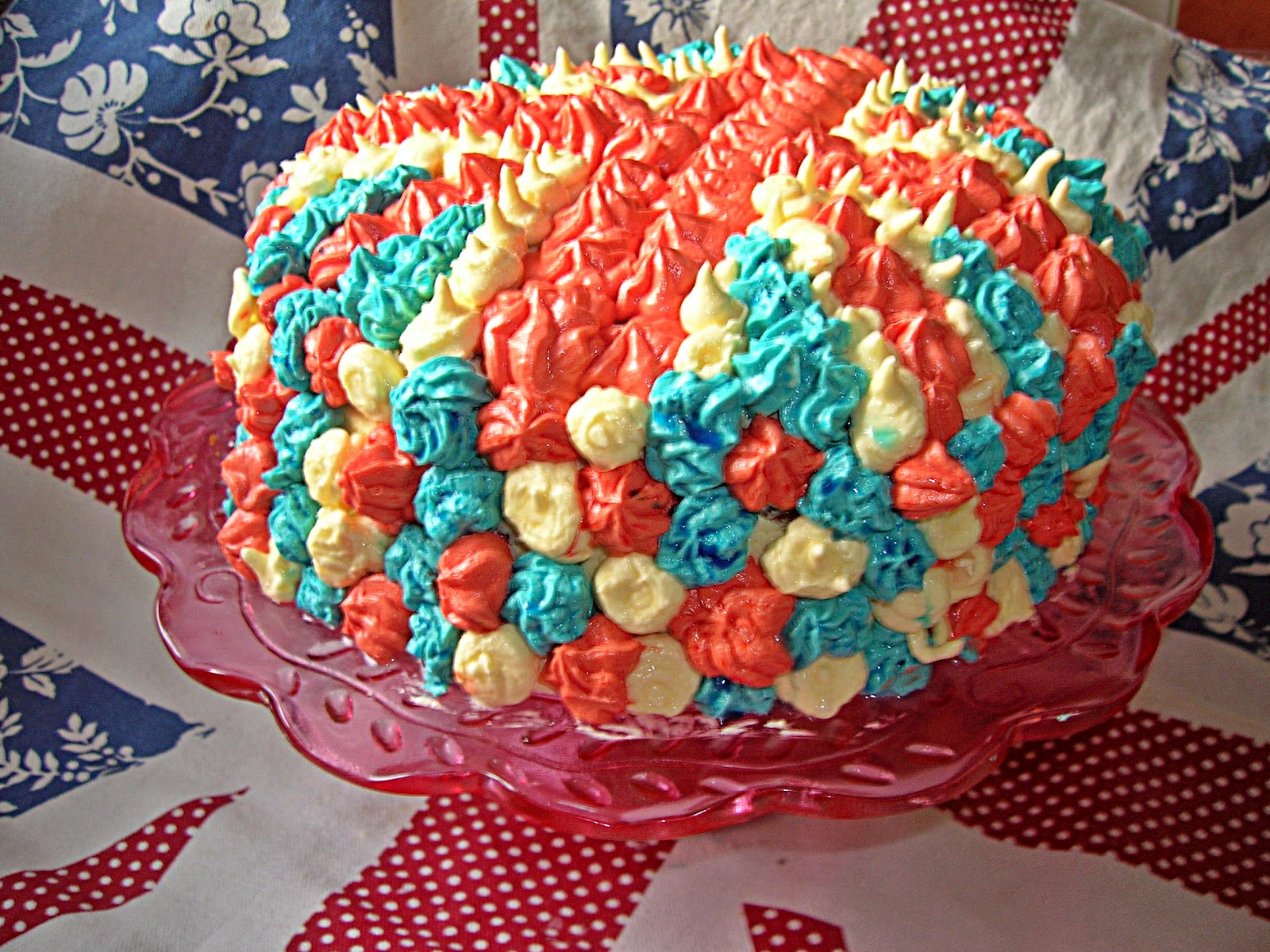 Cake Of The Week Strawberry and Clotted Cream Jubilee Cake