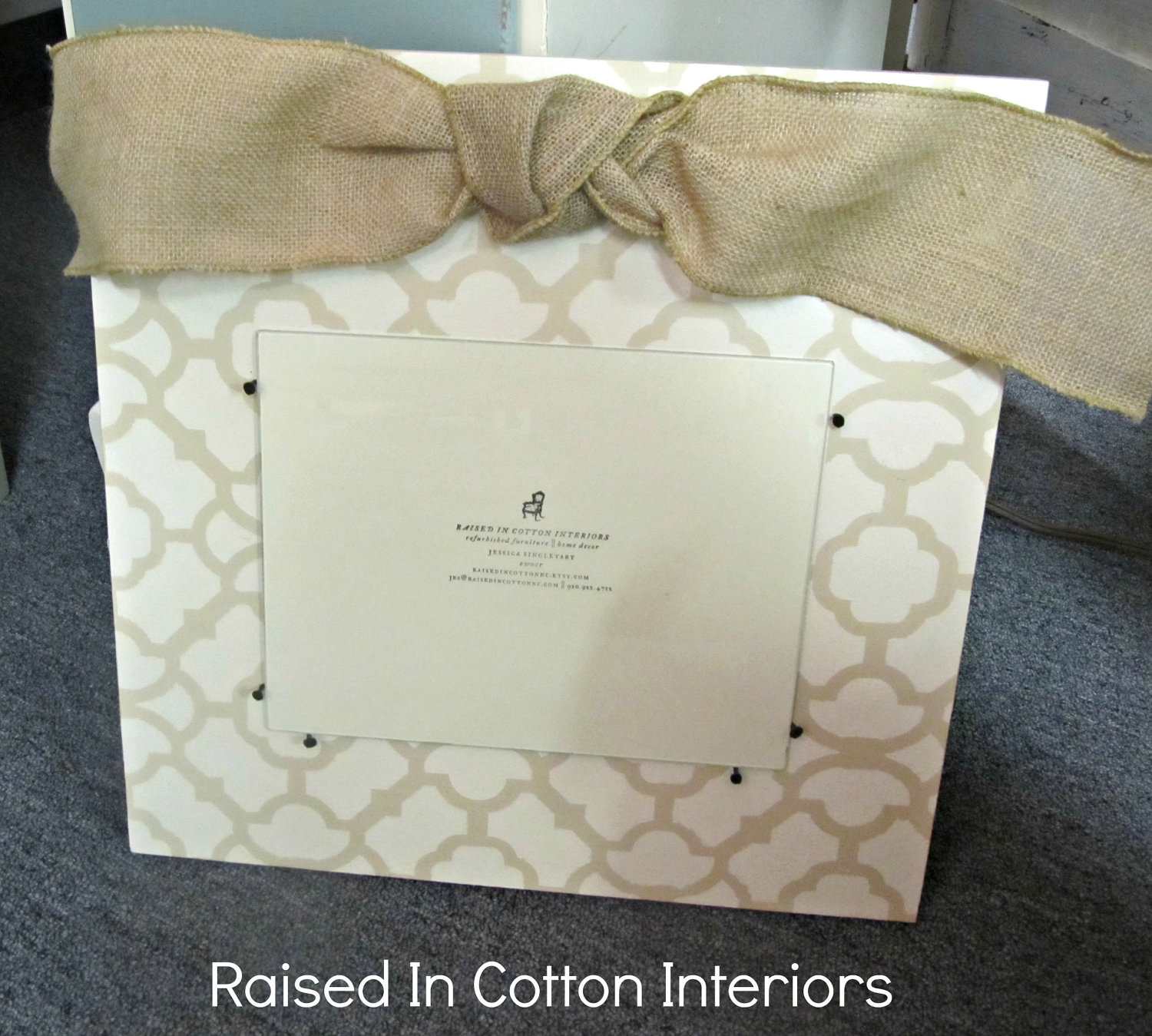 Home by Ally Raised in Cotton Frames giveaway!