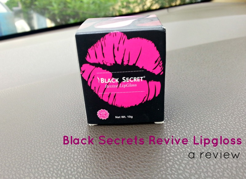 Review Black Secrets Revive LipGloss