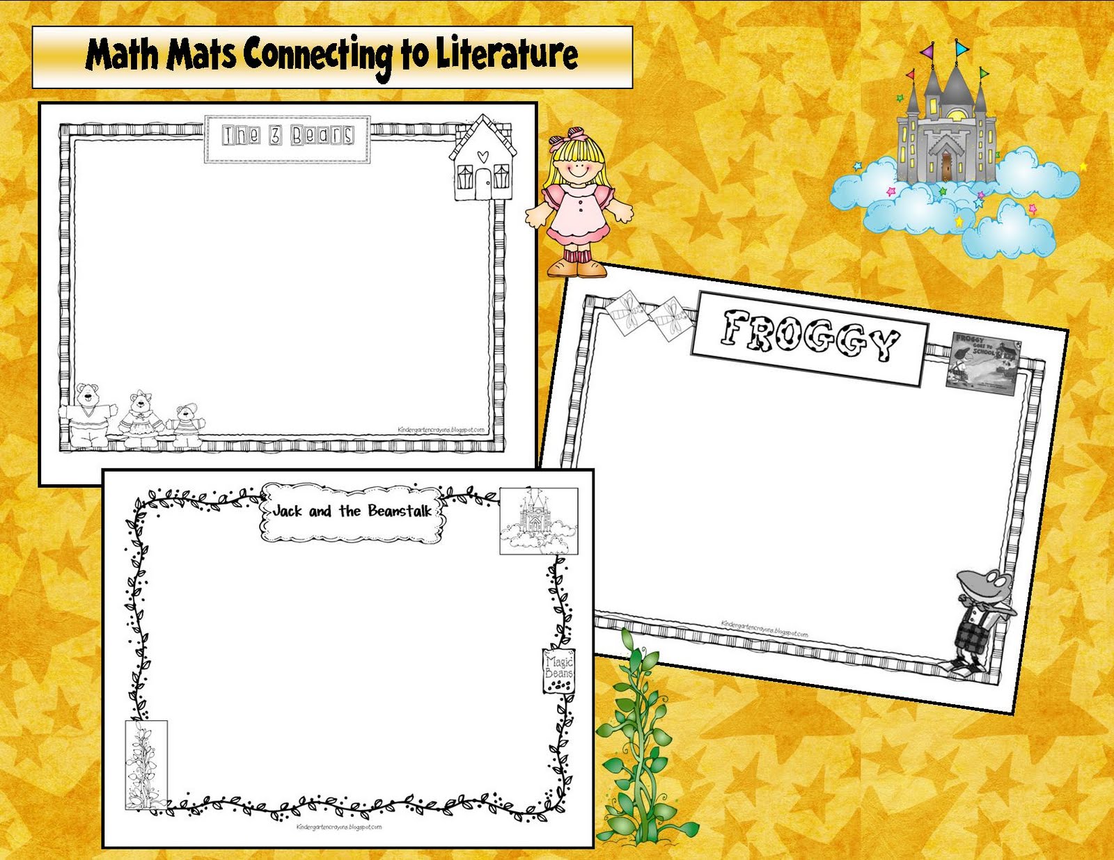 Kindergarten Crayons I Love a Great Story... Don't You?