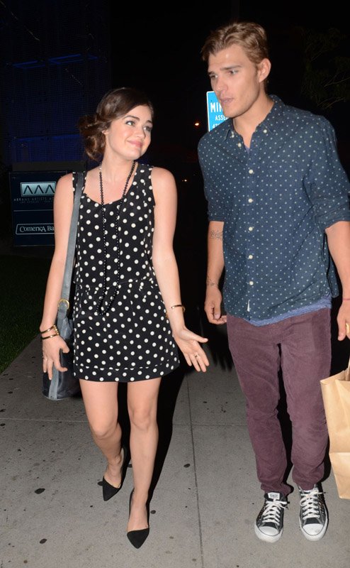 HollyWood Stars: Lucy Hale With Boyfriend New Pictures 2013
