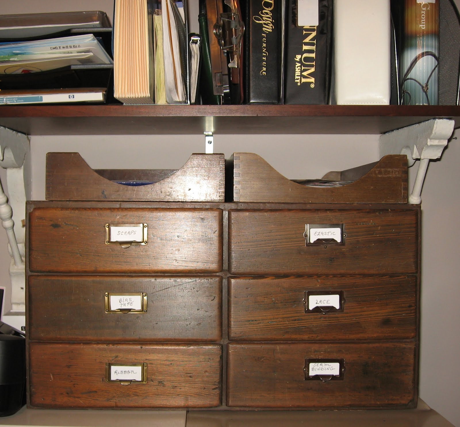 Storage Drawers for Sewing Notions