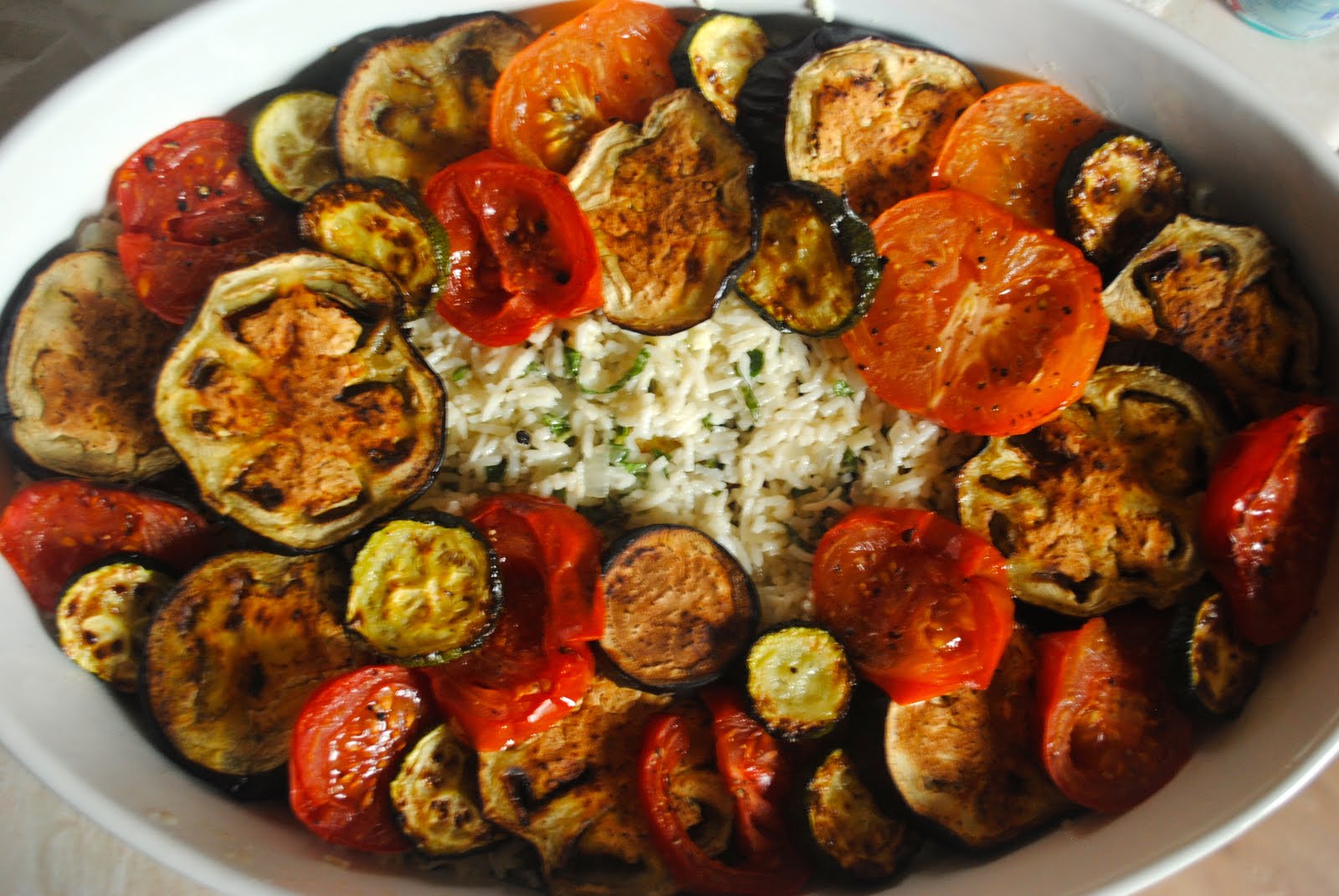 Feeding Cravings Courgette and Aubergine Gratin