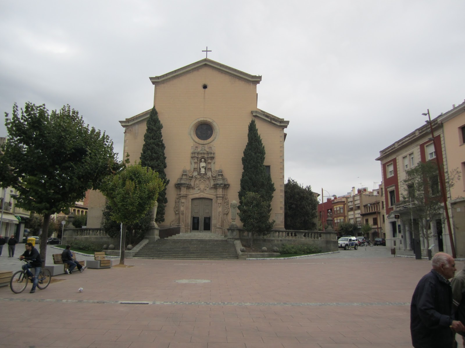 Calles de La Garriga La Plaza de la Iglesia