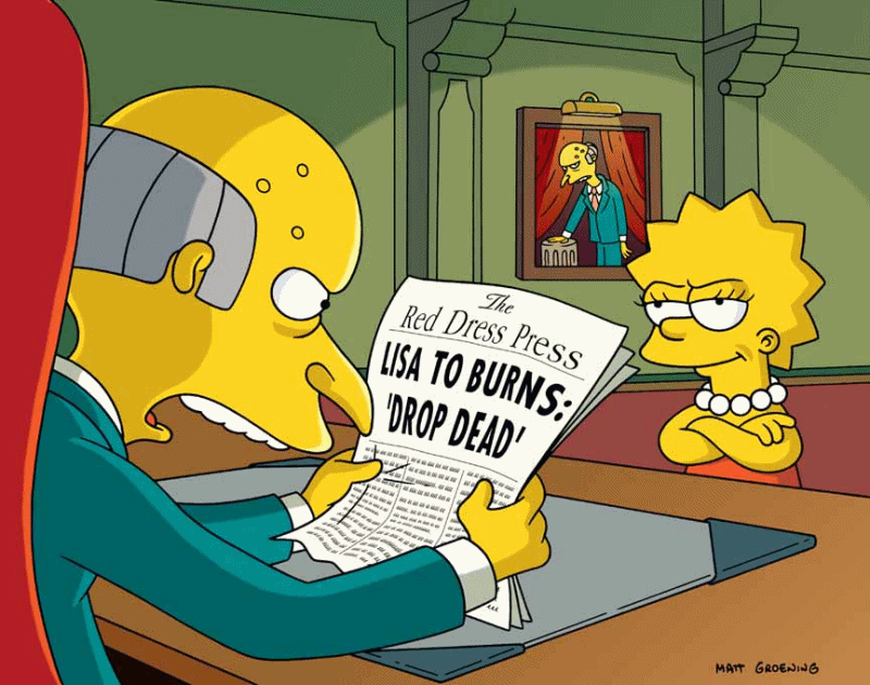 Mr burns the simpsons marge porn Think, that Mr burns the simpsons marge porn