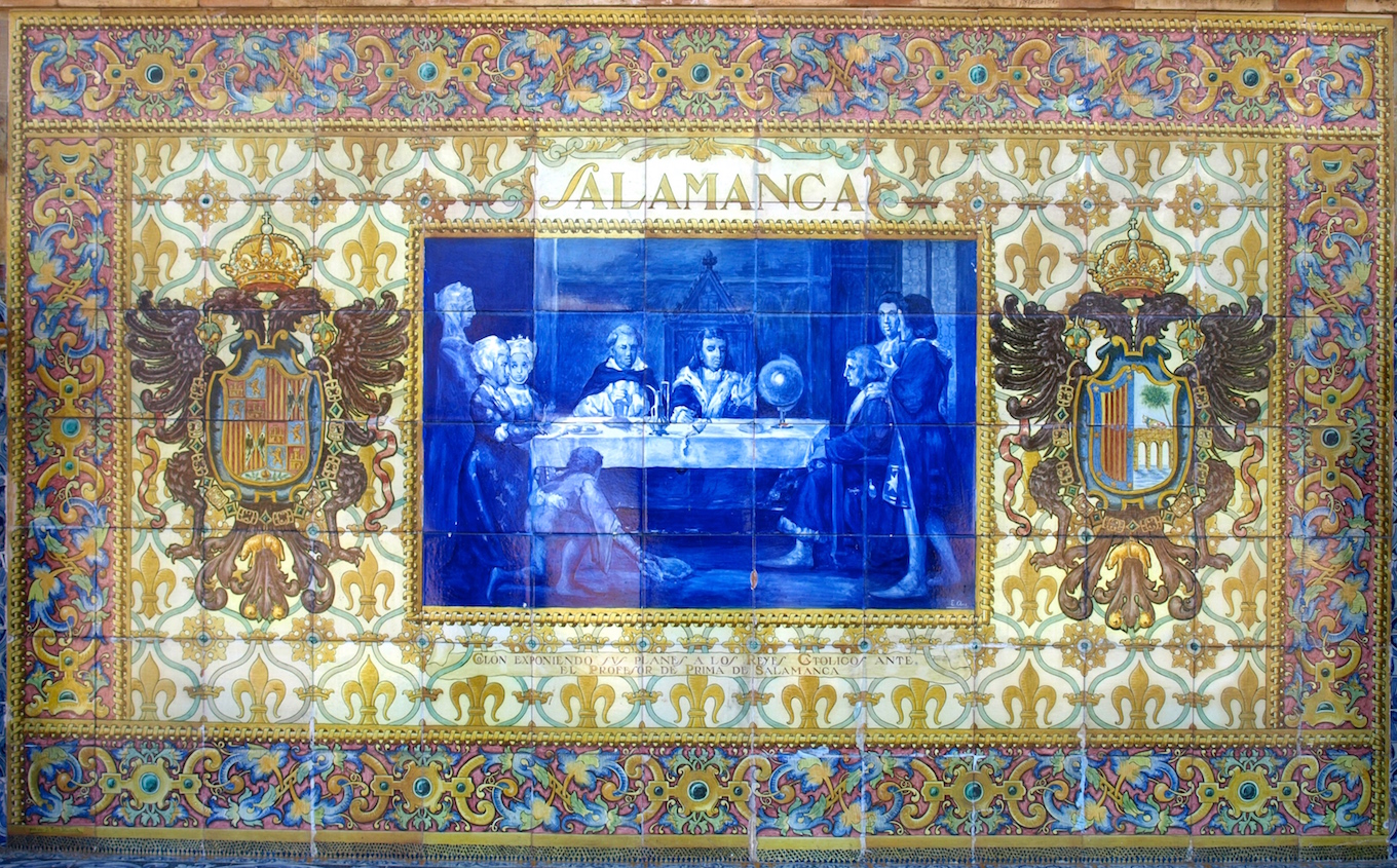 Sevilla Daily Photo Los bancos de la Plaza de España (45) Salamanca.