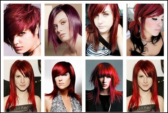 Different Shades Of Red Chart
