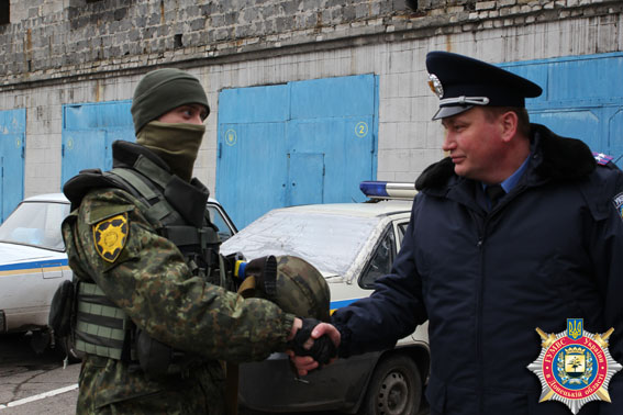 Красноармейские милиционеры вернулись домой из горячей точки