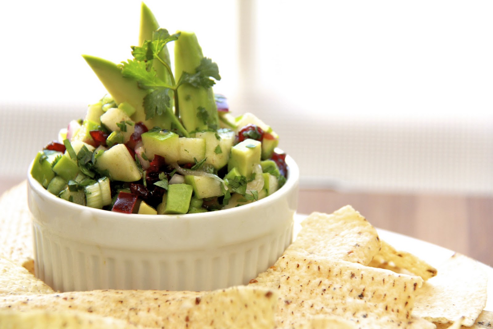 Granny Smith Apple Avocado Salsa The Café Sucre Farine