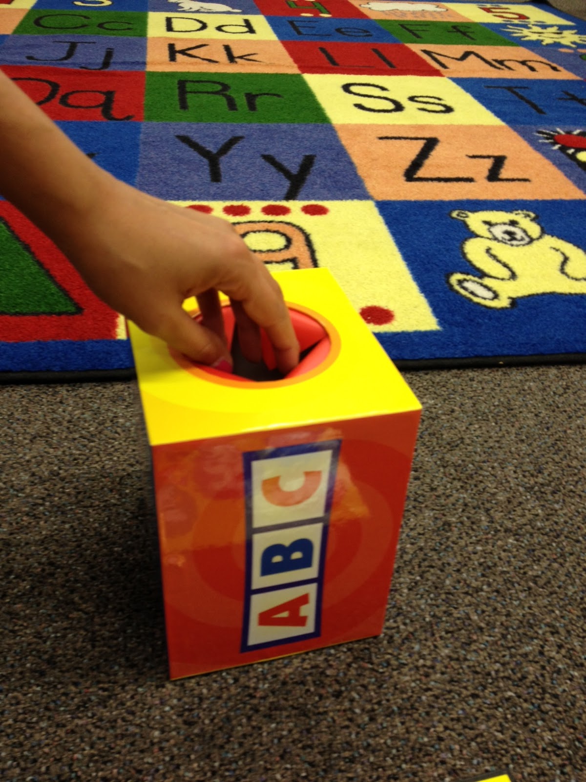 Alphabet Mystery Box Apples and ABC's