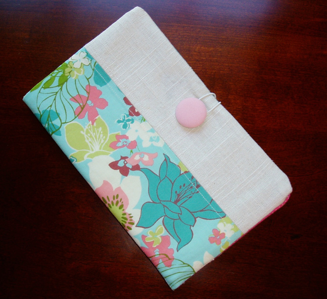 Ooh Leela! Fabric notepad cover