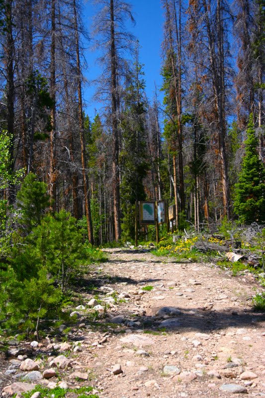 Colorado Lifestyle Kettle Ponds aka Gore Range Trail from North Rock