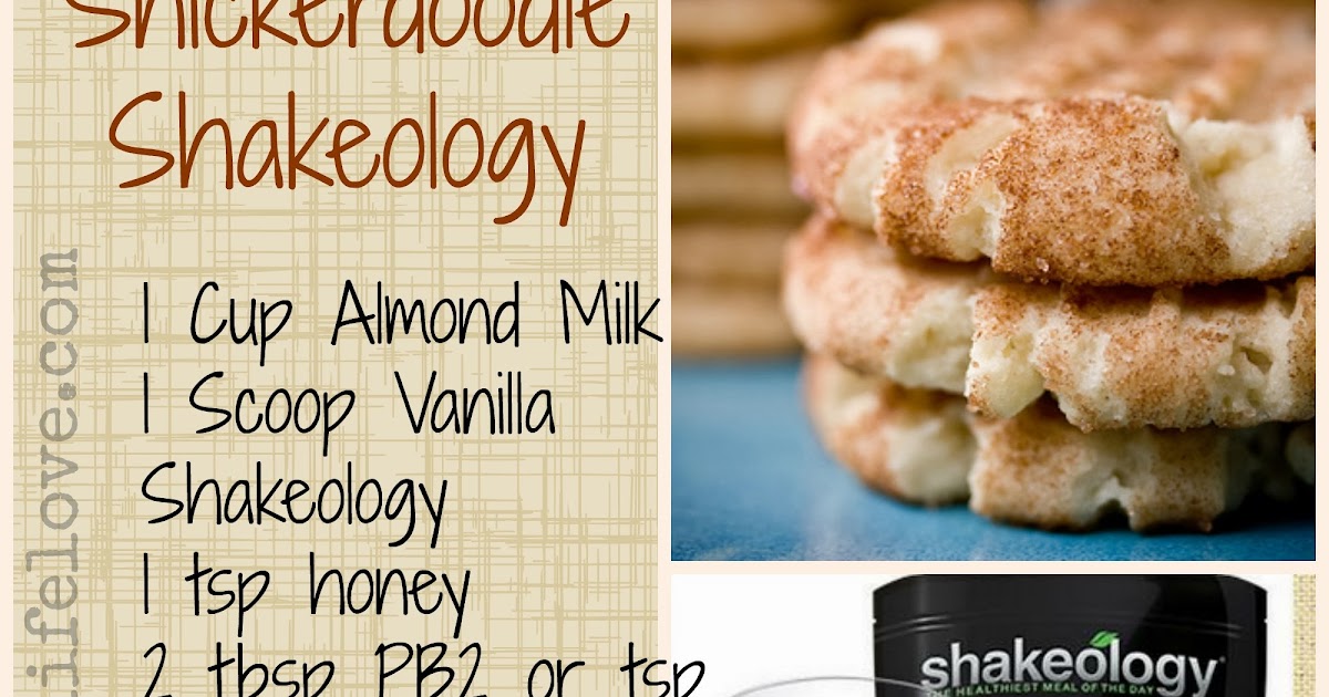 Jennifer Wood Fitness Snickerdoodle Shakeology Recipe