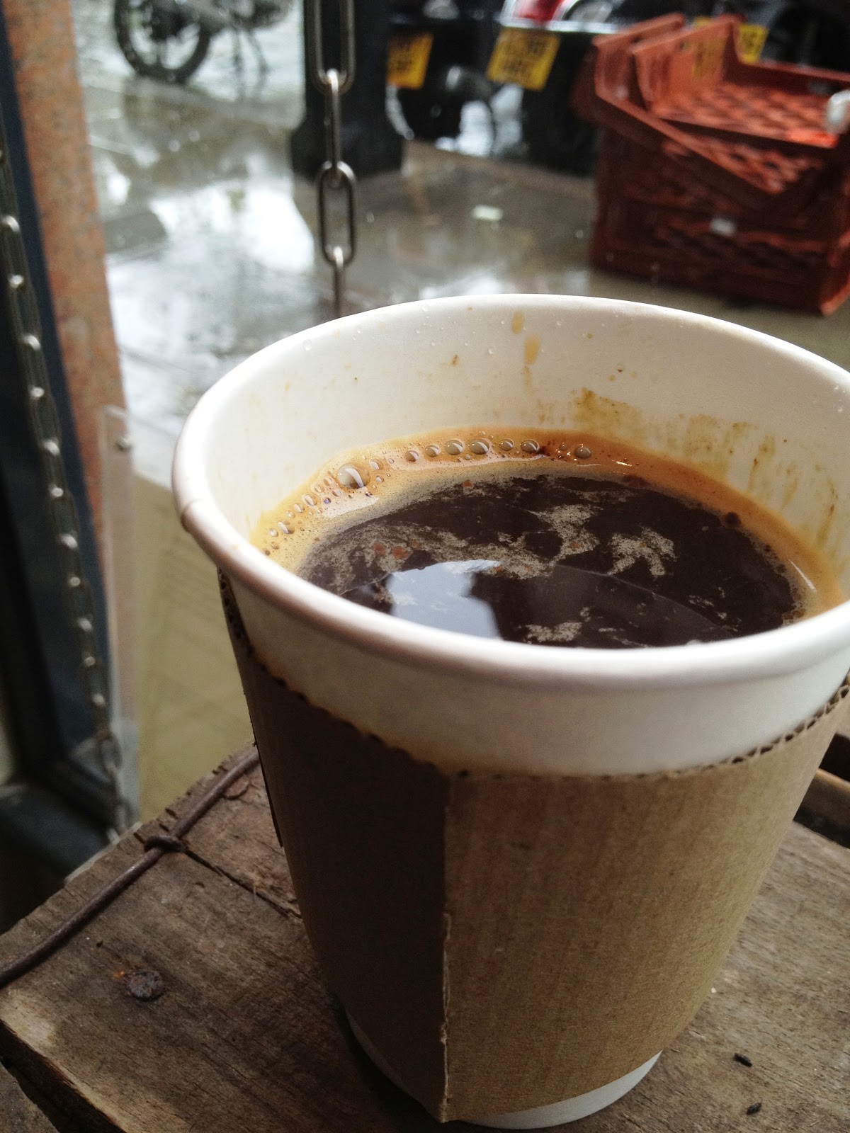 Damn Fine Joe Coffee reviews and Cafe culture notes, Trafalgar