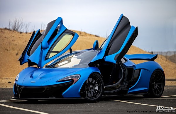 Mclaren P1 Blue Wallpaper Mclaren P1 Blue Wallpaper