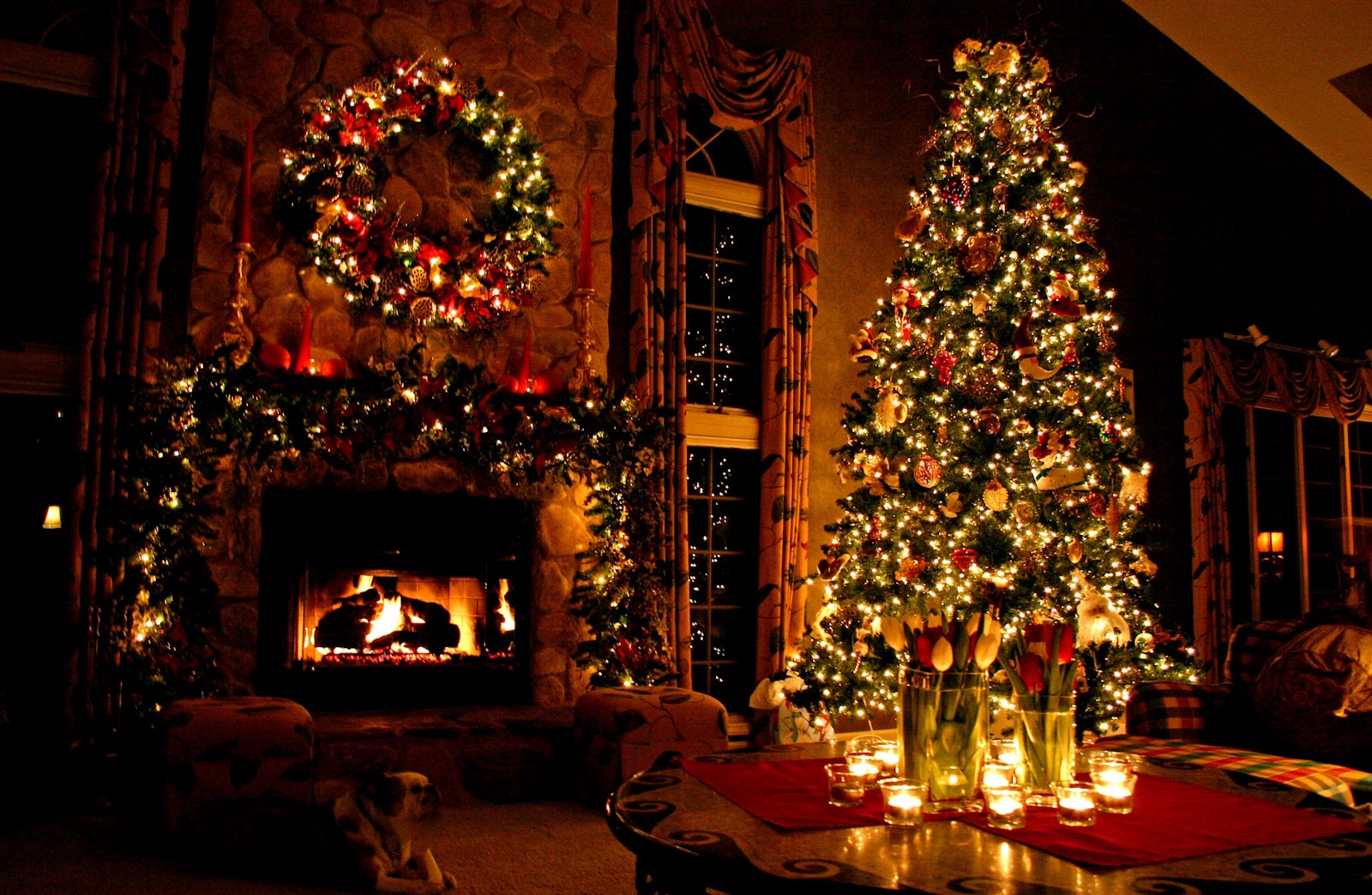 Christmas Tree Fireplace Christmas Tree Fireplace