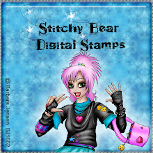Stitchy Bear Digital Stamps