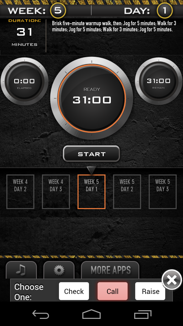 everydaymatters Couch to 10k