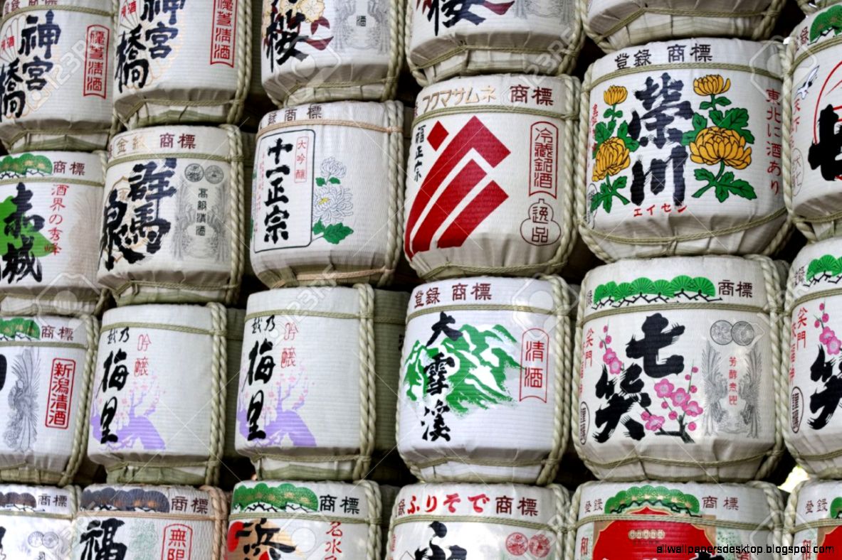 Japan Sake Barrels Photography Hd Wallpaper | All Wallpapers Desktop