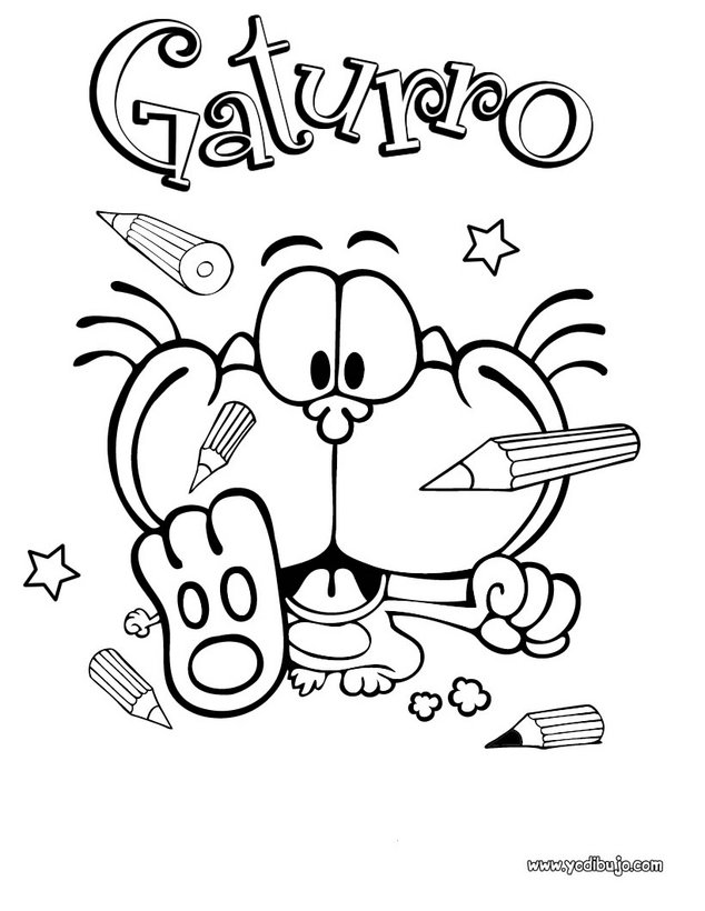 Featured image of post View 25 Dibujos De Gaturro Para Colorear