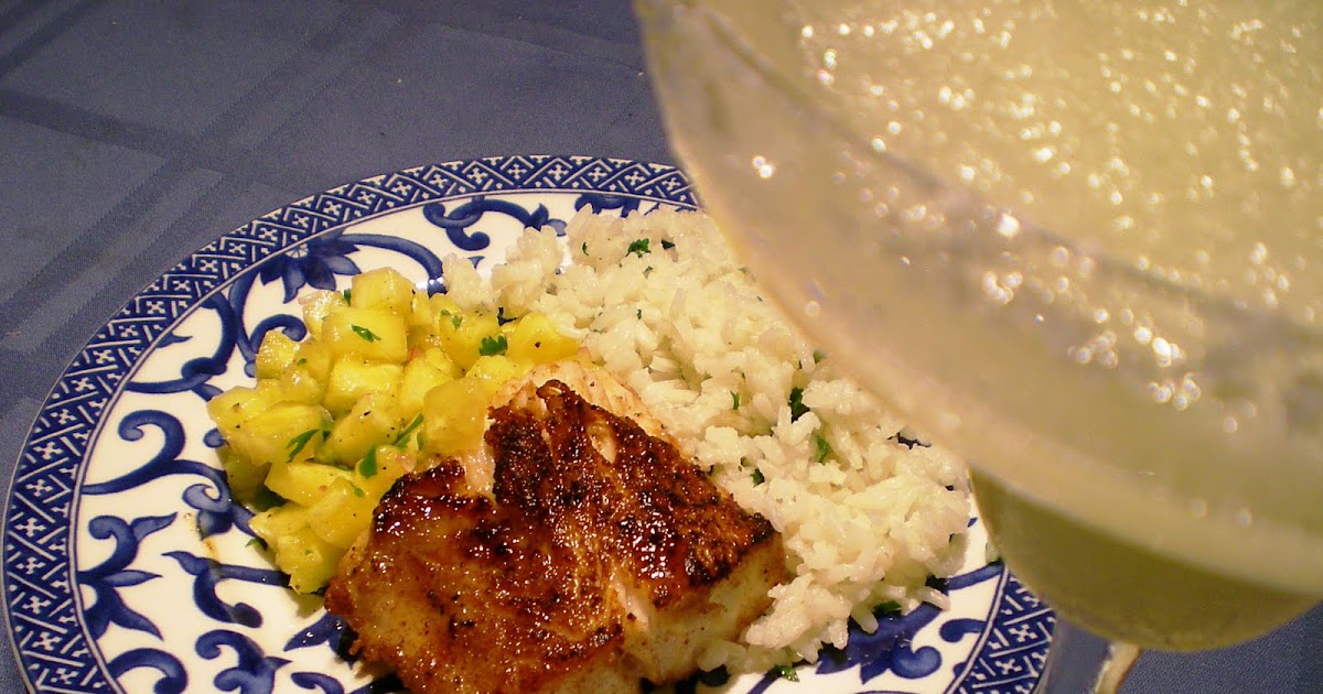 PanSeared MahiMahi with Pineapple Salsa From Anne's Kitchen