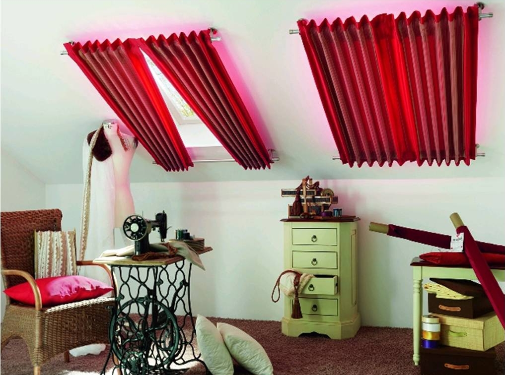 Inspiracje dla okien i wnętrz... DEKORACJA OKIEN DACHOWYCH