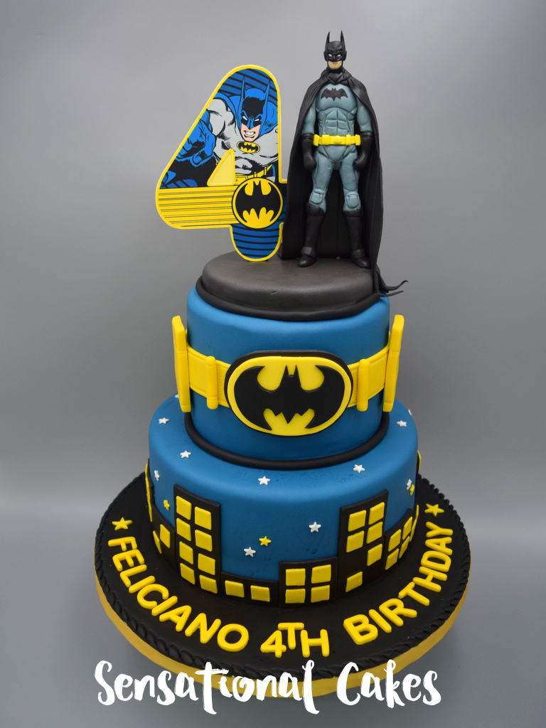 The Sensational Cakes: Batman Superhero inspired theme 3D Cake ...