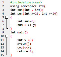 Dev C++ Functions