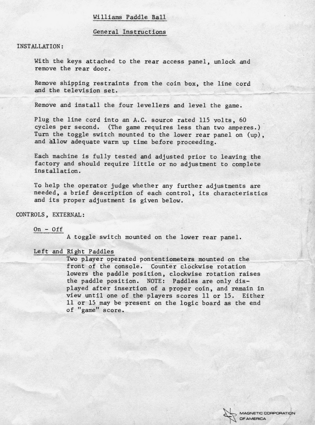 The Golden Age Arcade Historian Courtroom goodies, part II Willams