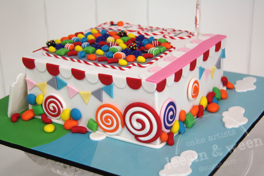 Candy Crush Cake