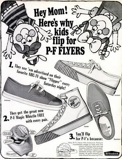 bosco for everyone pf flyers commercial 1960 s