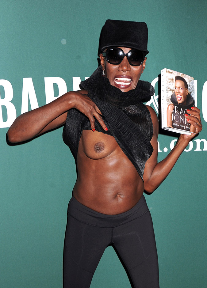 In her newly published memoir, Grace Jones bares all, including picking up ...