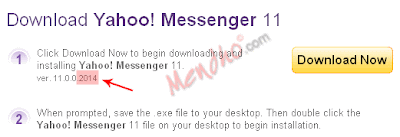 Yahoo Messenger 11 - Image by MeNDHo.com