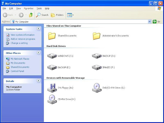 MY COMPUTER ICONS KCSE COMPUTER STUDIES NOTES AND TUTORIALS