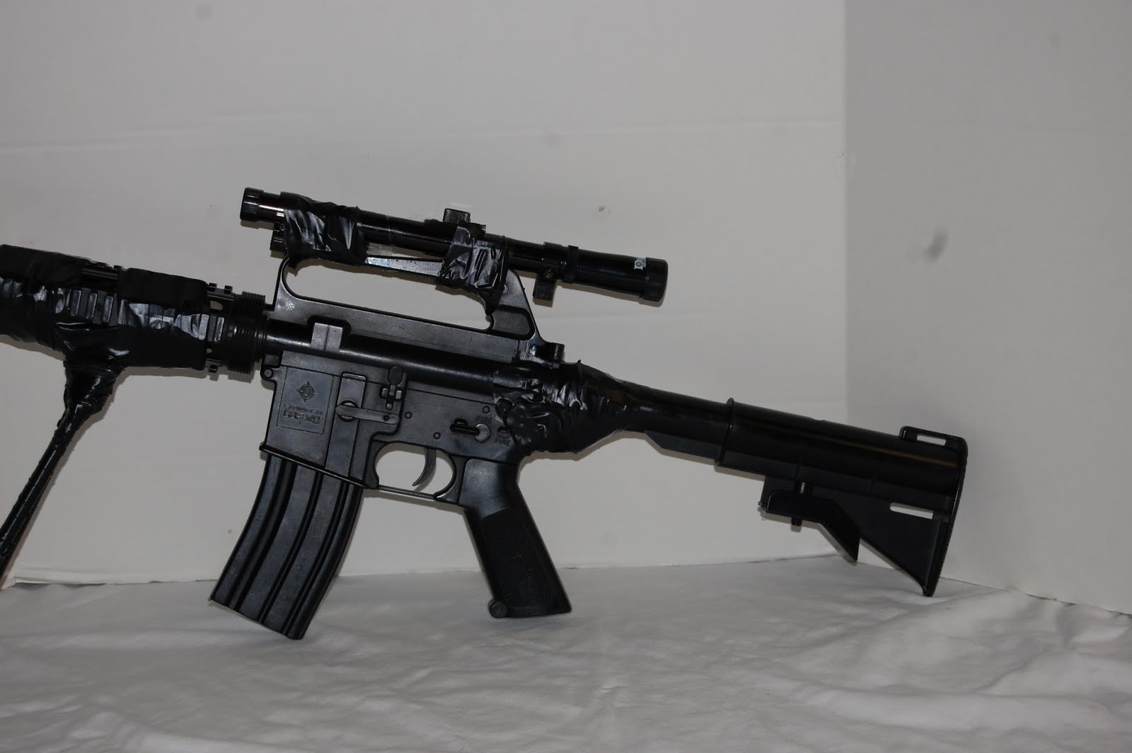 Taking Point My "modified" airsoft gun