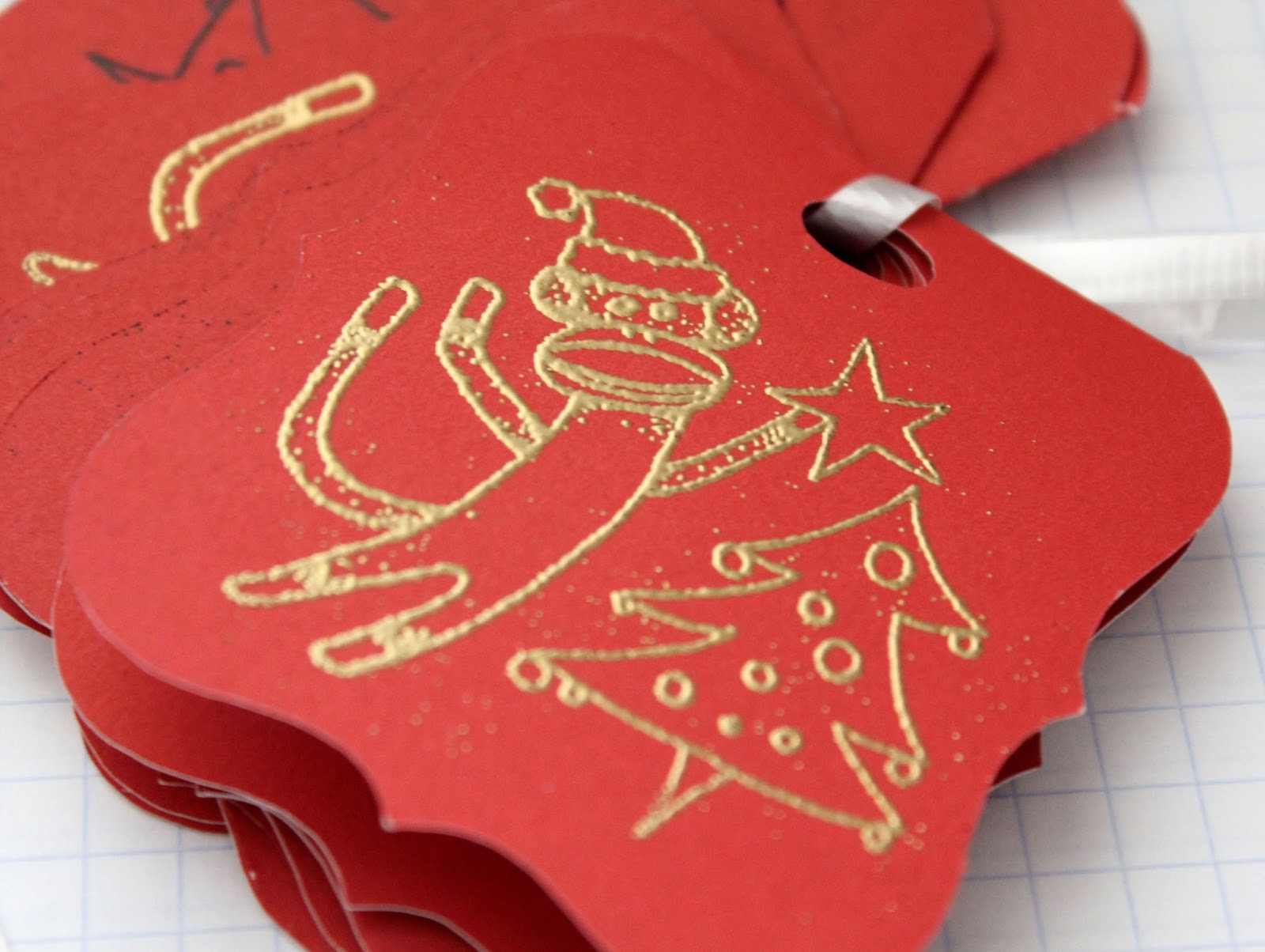 Our Epic Sock Monkey Christmas Handmade Sock Monkey Gift Tags and