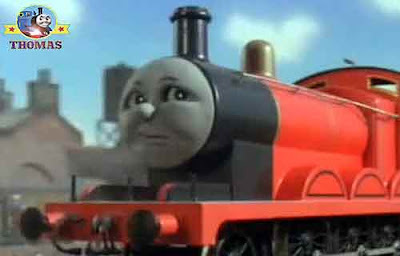 Thomas the tank James the red train Eurorail big express engine Gordon and Spencer the tank engine