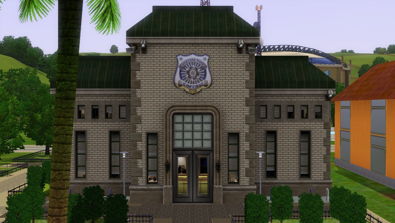 Sims 3 Community Lots Compendium Sims 3 Police Stations