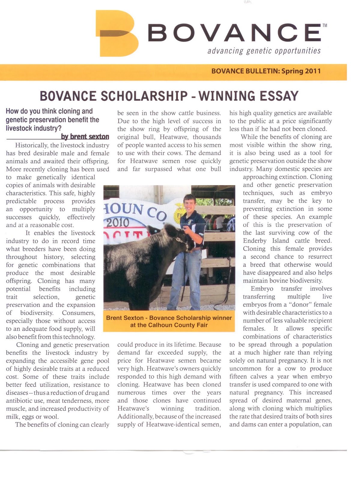 Essays About English Language Brent Sextons Bovance Scholarship Essay We Enjoyed Reading His Take On Heatwave Clones Thanks Brent Essay About Business also Business Management Essays Brent Sextons Bovance Scholarship Essay We Enjoyed Reading His Extended Essay Topics English