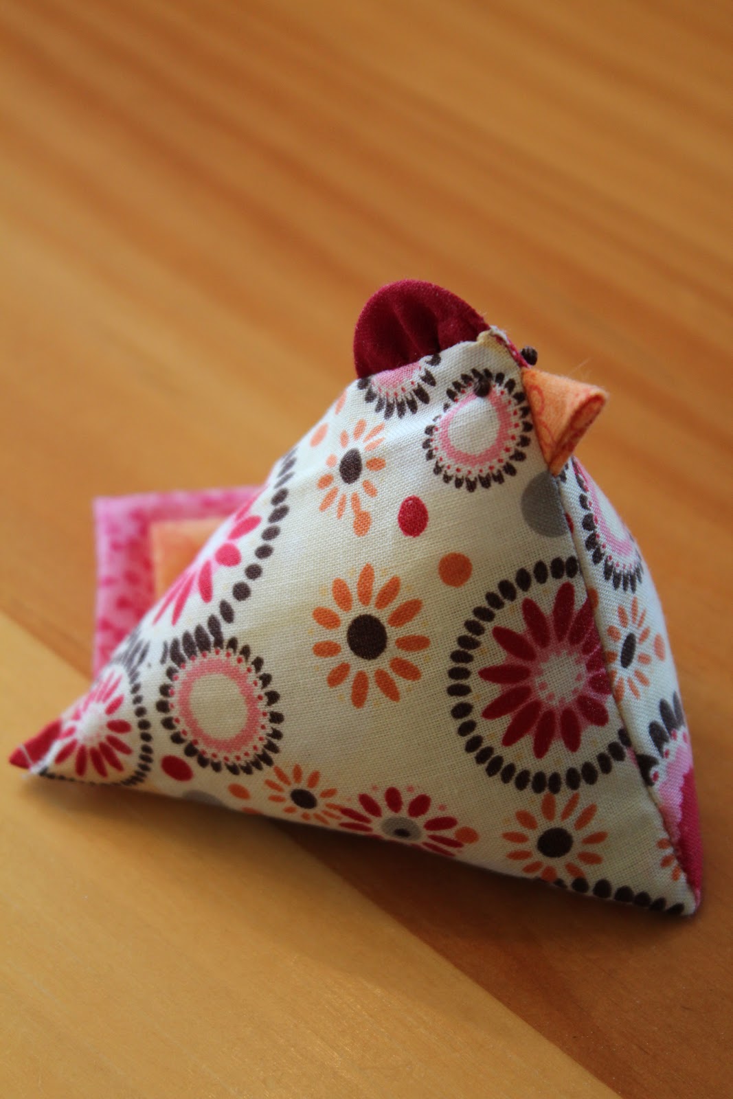 Chicken Pin Cushions Free Sewing Pattern