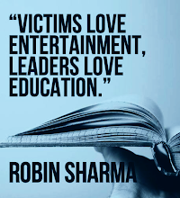 Жертвы любят развлечения, лидеры любят образование