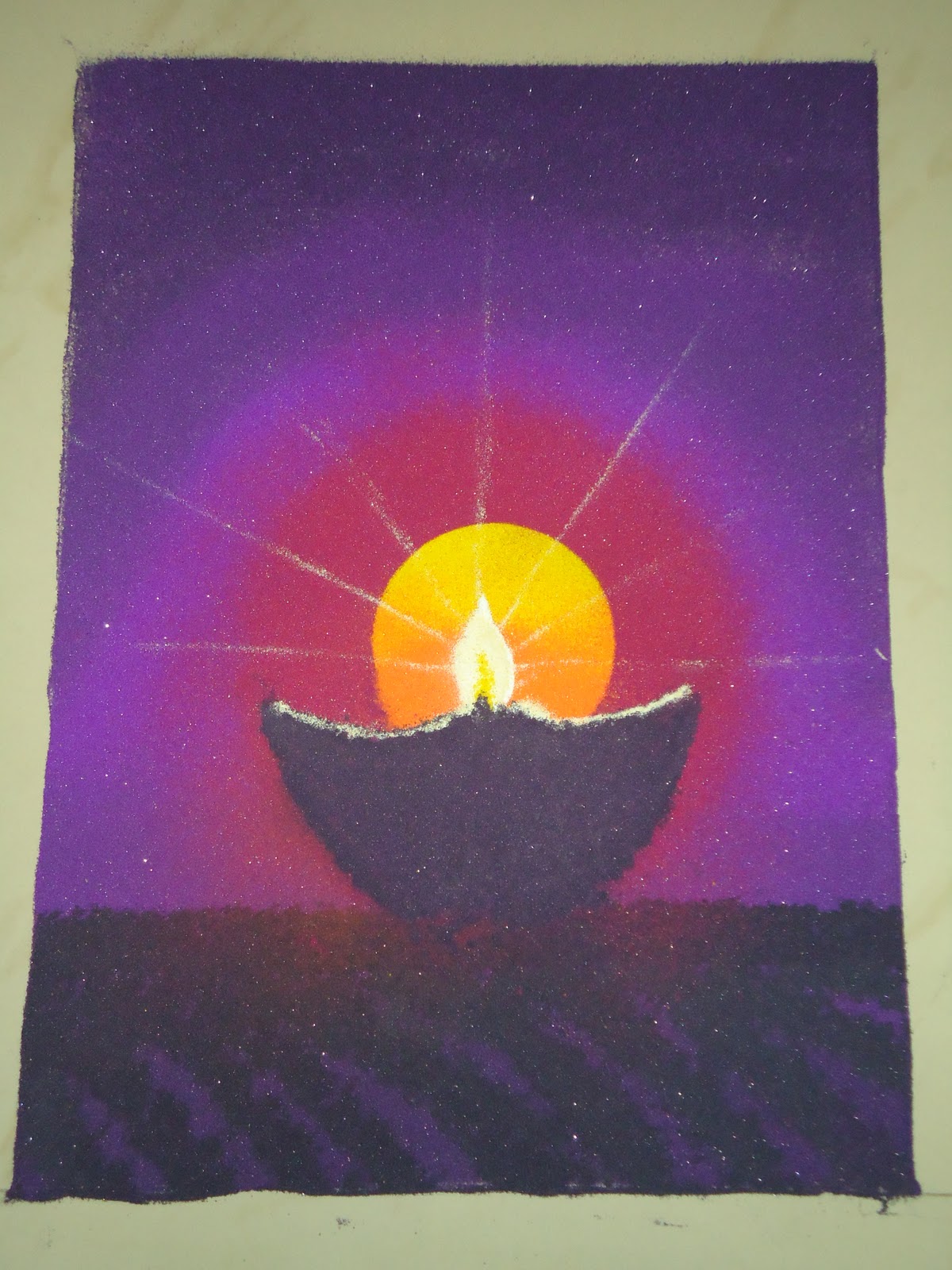 Truly 'I' or Truly 'Me': Poster Rangoli- Day 4