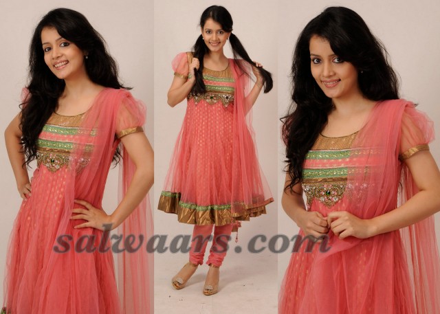 Sulgana Netted Salwar Kameez