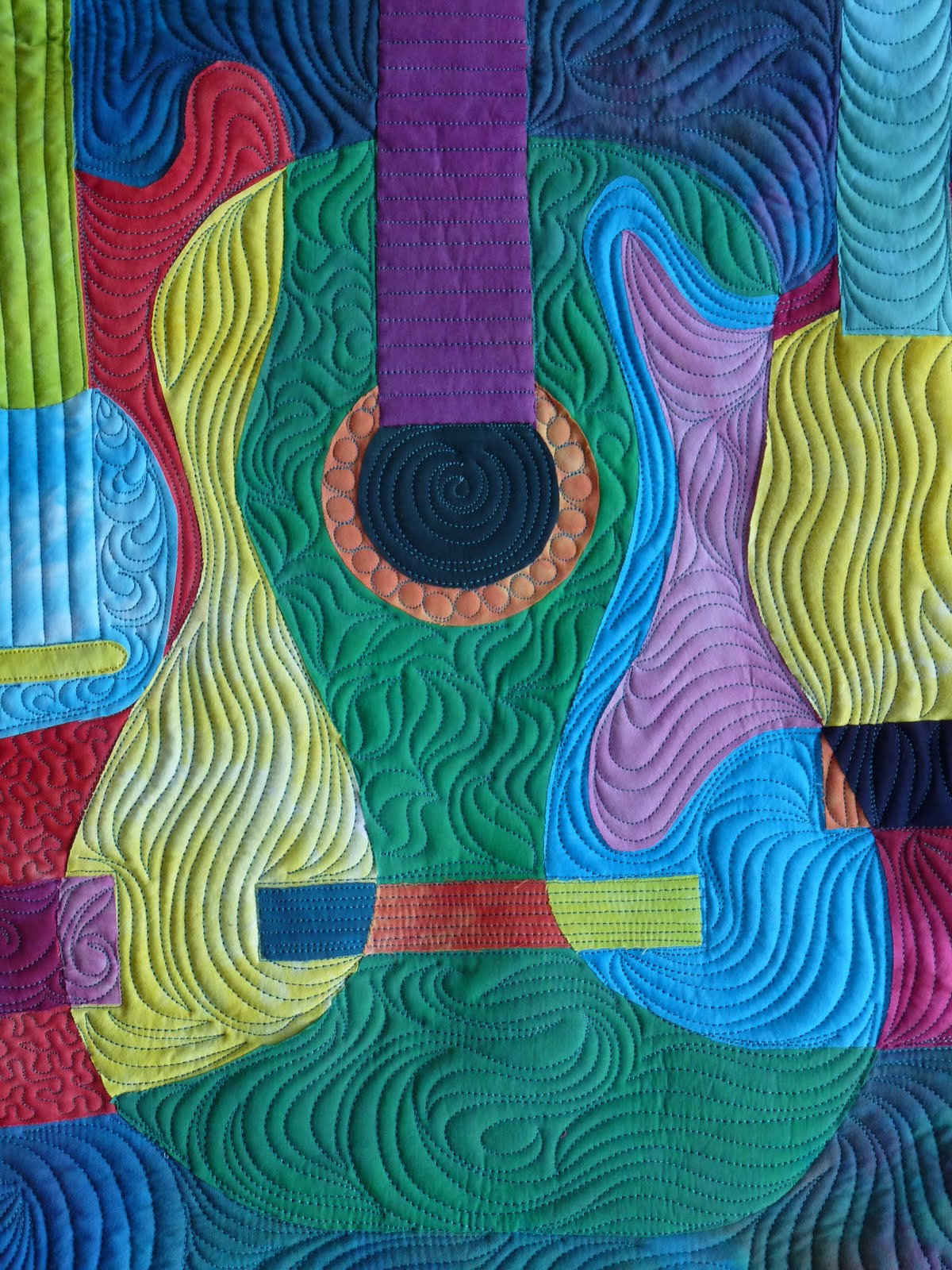 Crescent Island Quilt Top New Definition