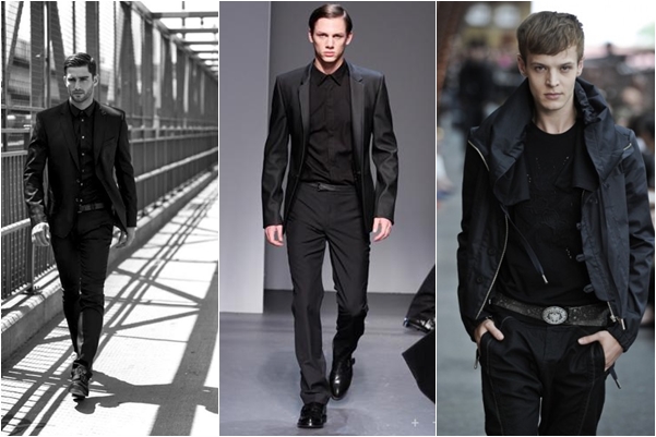 Moda masculina total black Moda masculina total black