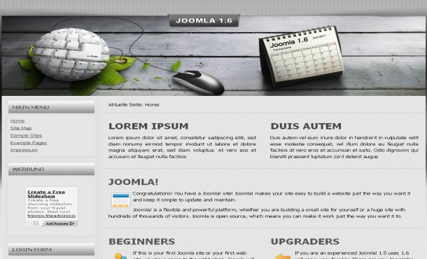 Free Silver Grunge High-Tech Joomla Template Free Silver Grunge High-Tech Joomla Template